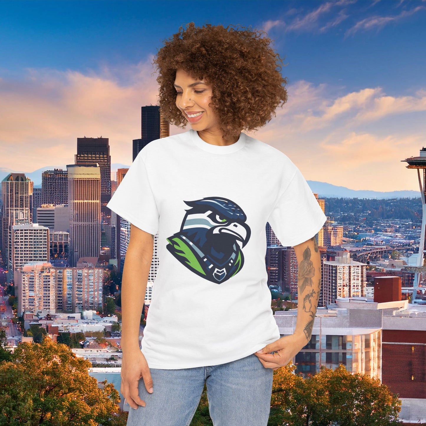 Seattle Football Crest Tee