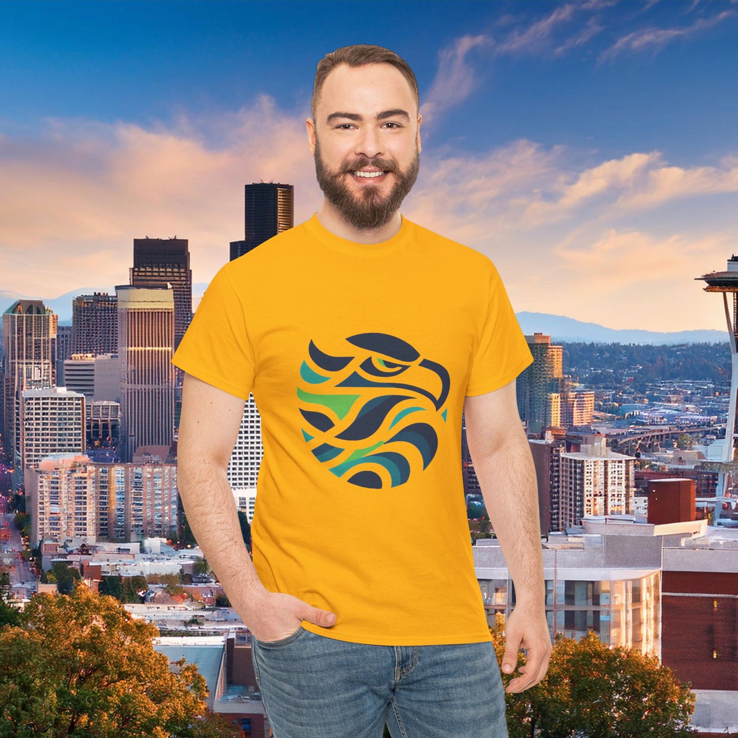 Seattle Football Logo Tee