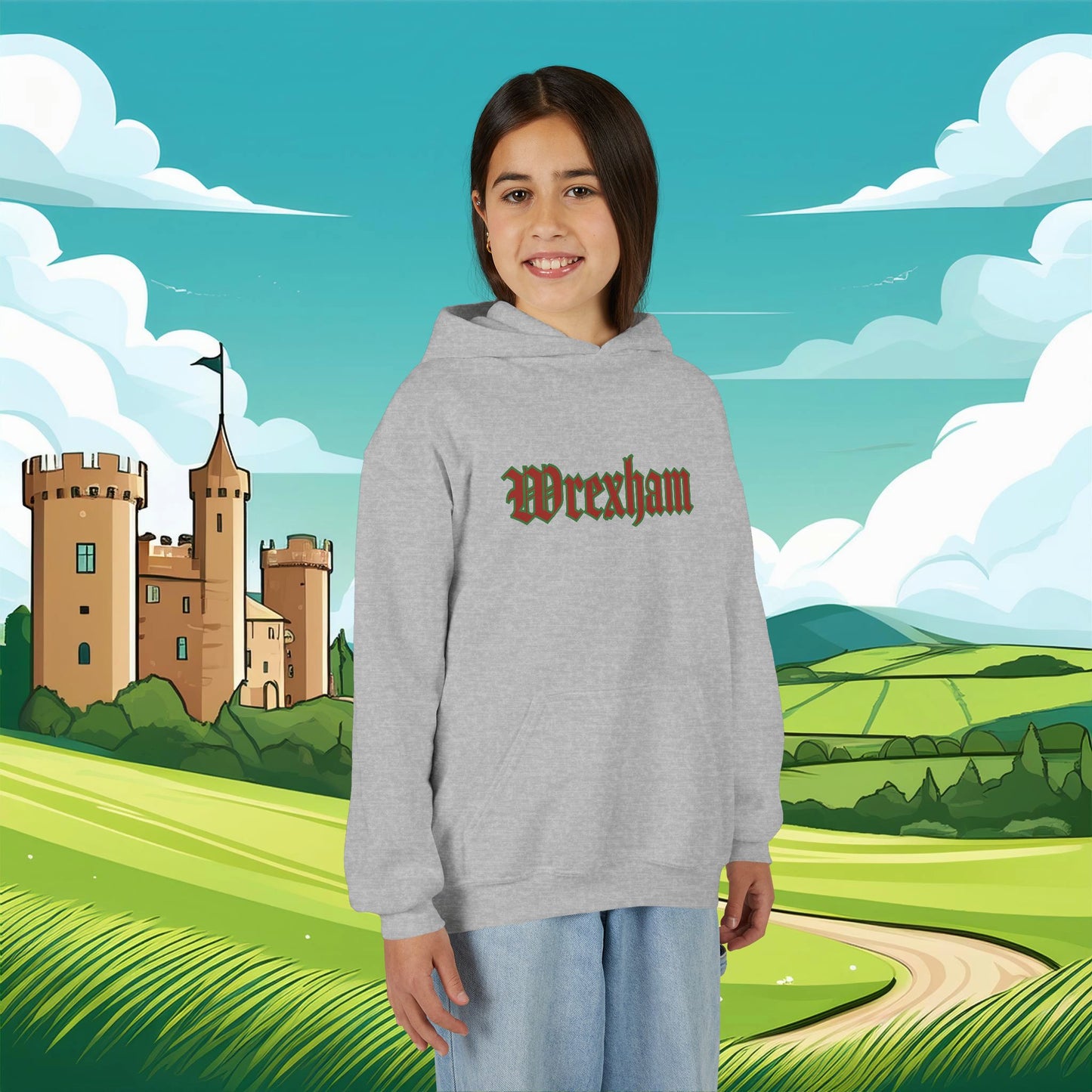 Wrexham Red Dragon Keeper Youth Hoodie