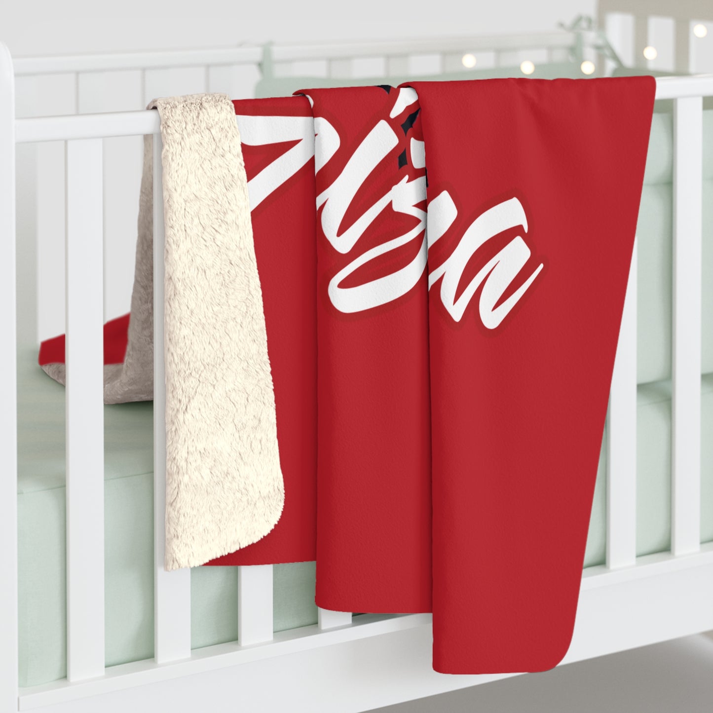 The Arizona Football Sherpa Fleece Blanket