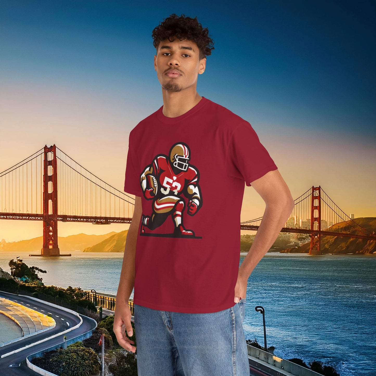 San Francisco Football Player Tee