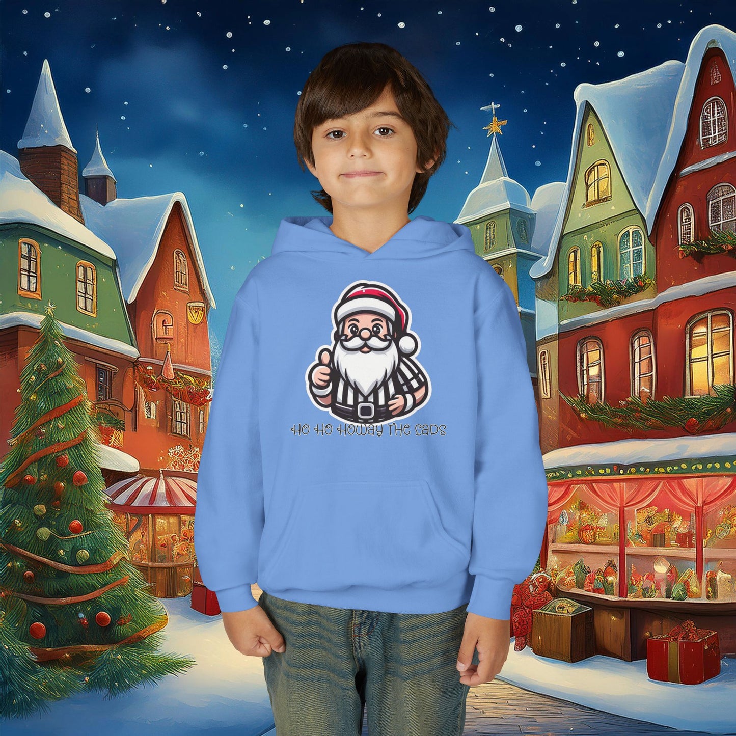 Newcastle United Ho Ho Howay the Lads Youth Hoodie