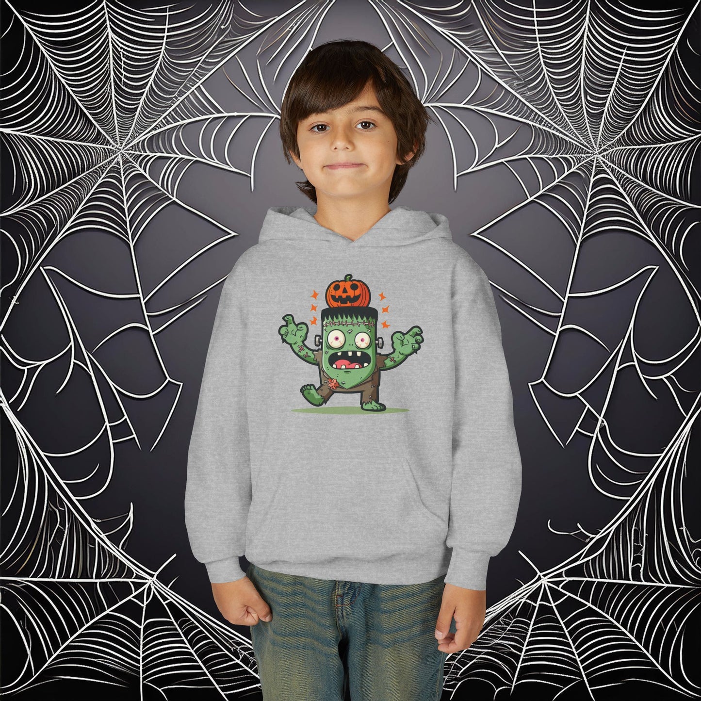 Little Frankenstein's Monster Youth Hoodie