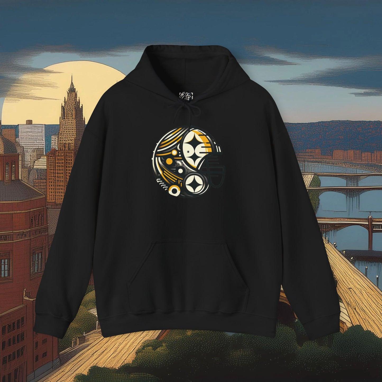 Pittsburgh Football Crest Hoodie