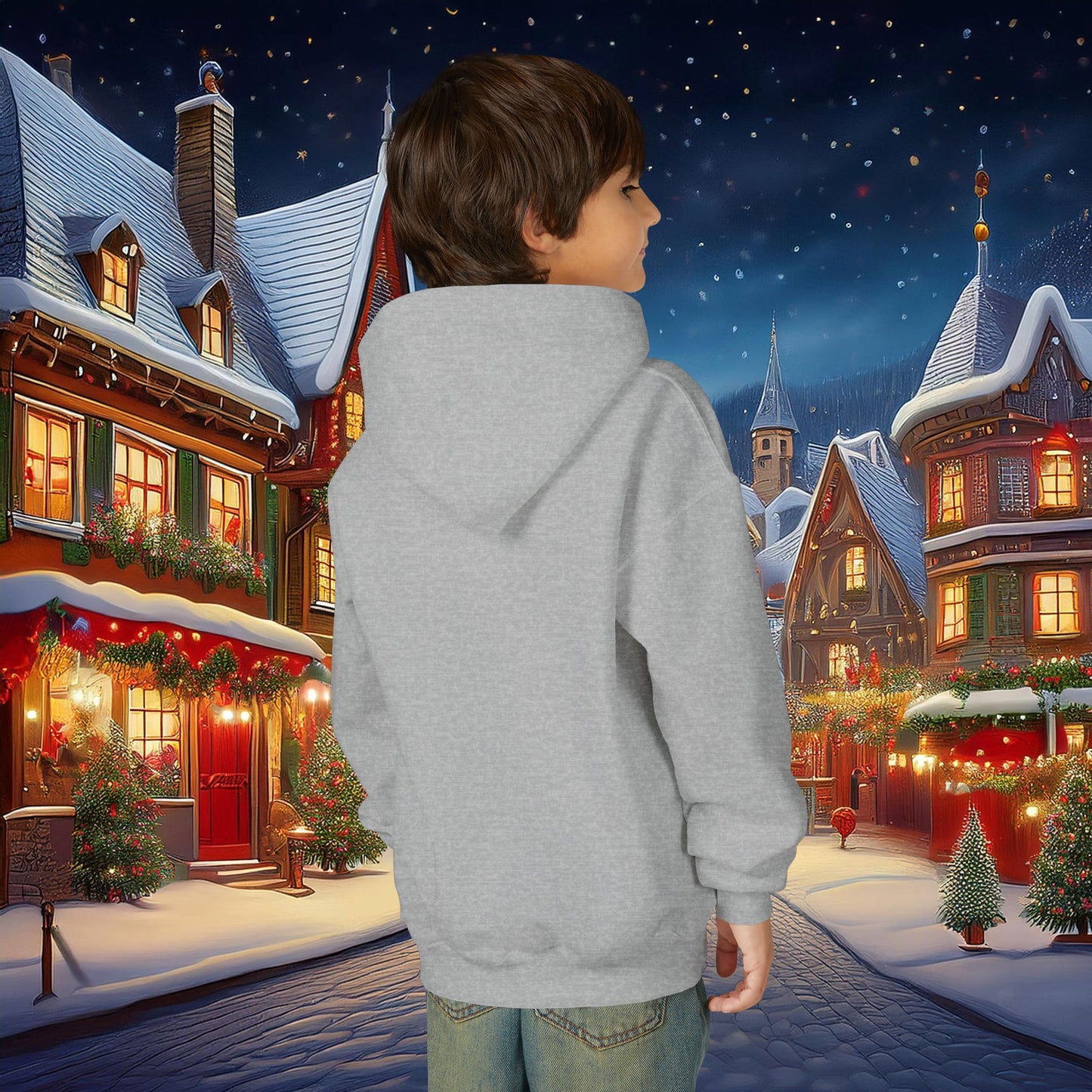 Newcastle United Santa is a Geordie Youth Hoodie