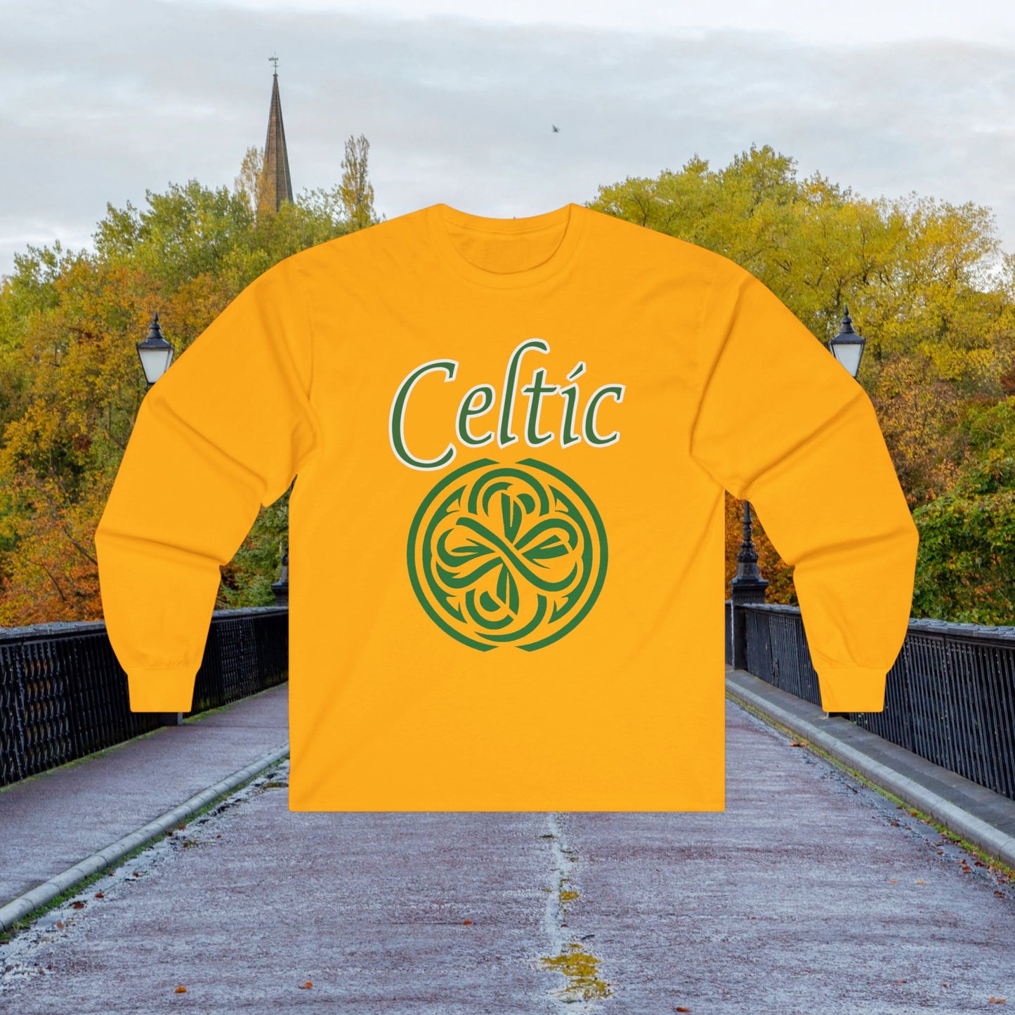 Celtic Crest Long Sleeve Tee