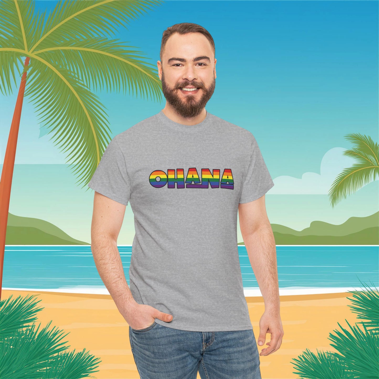 Rainbow Ohana Tee