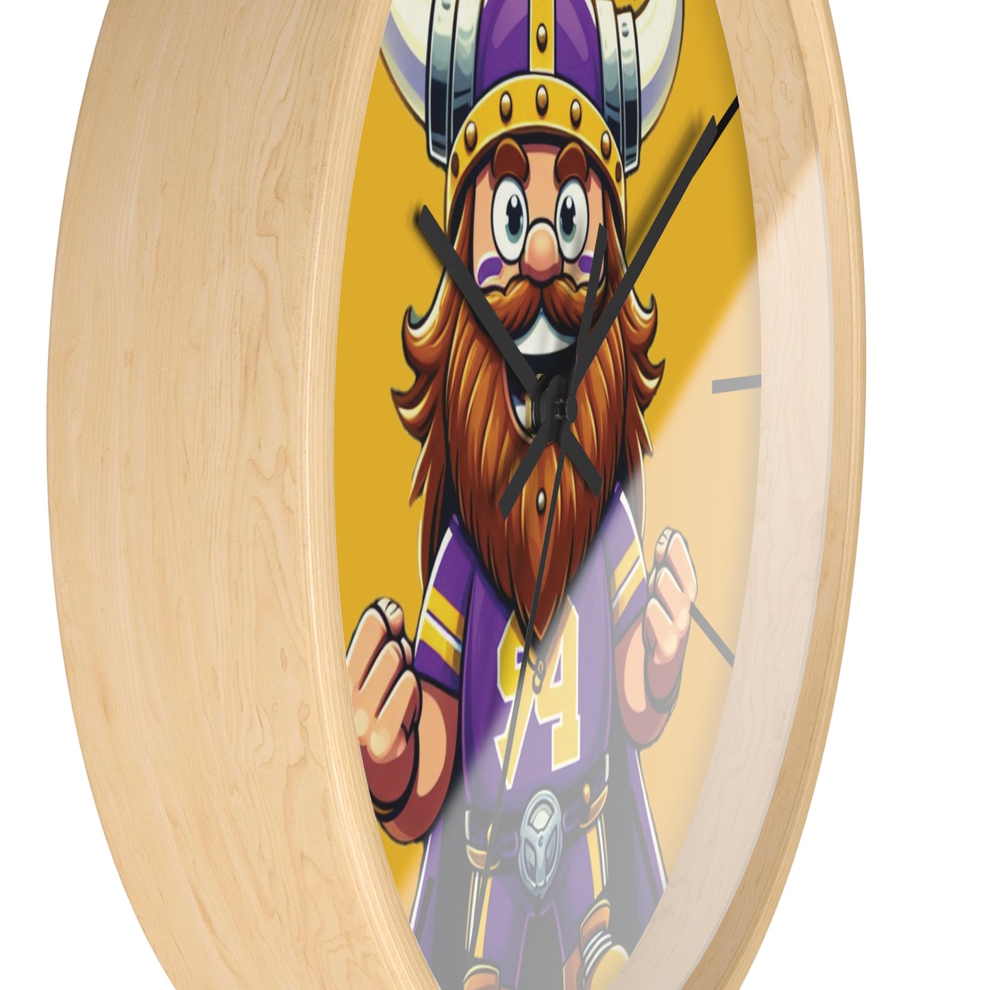 Minnesota Football Fan Wall Clock