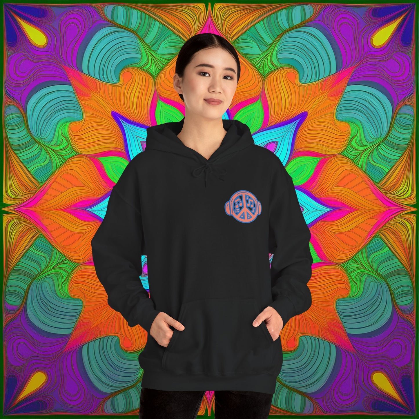 "Beats Not Bombs" Peace Hoodie