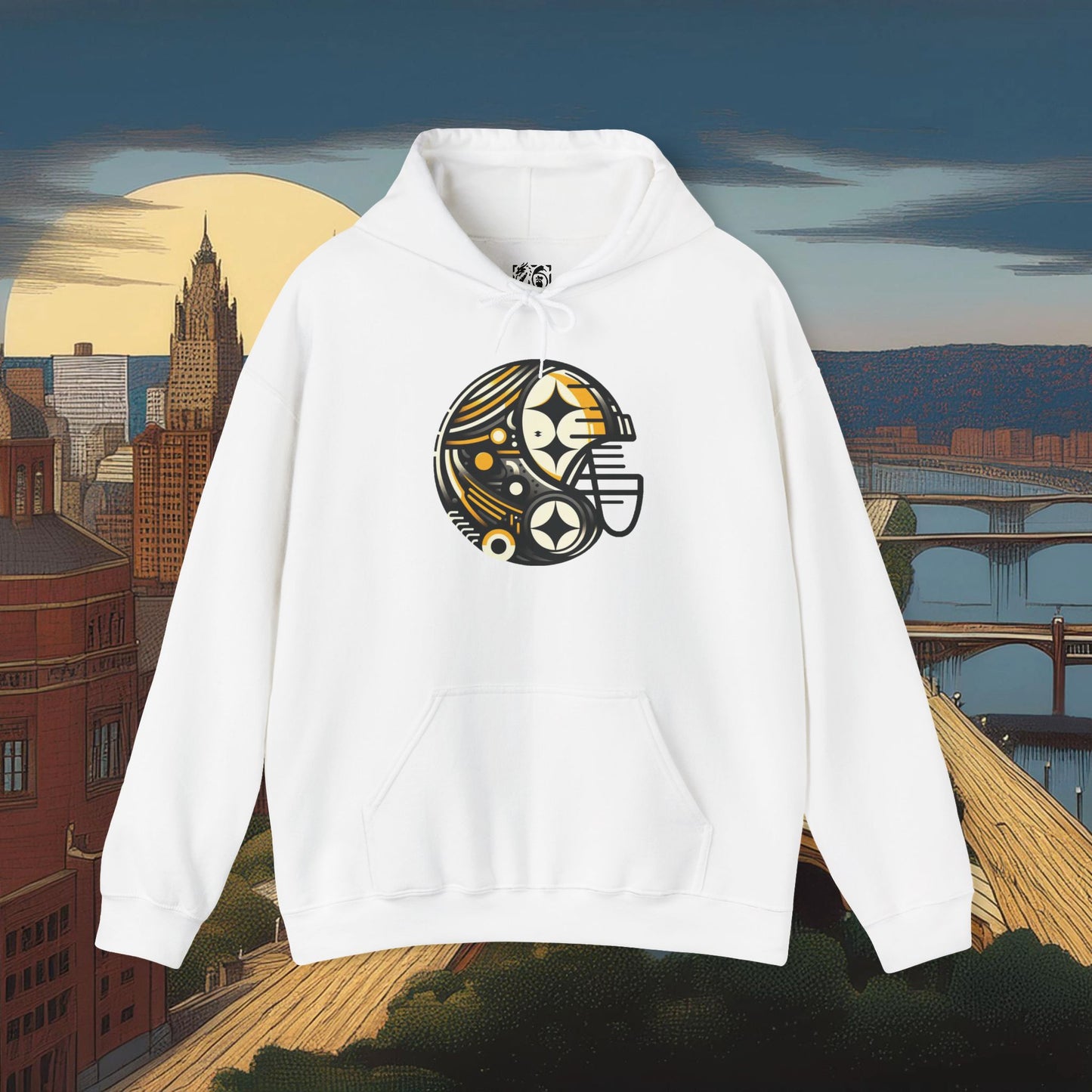Pittsburgh Football Crest Hoodie