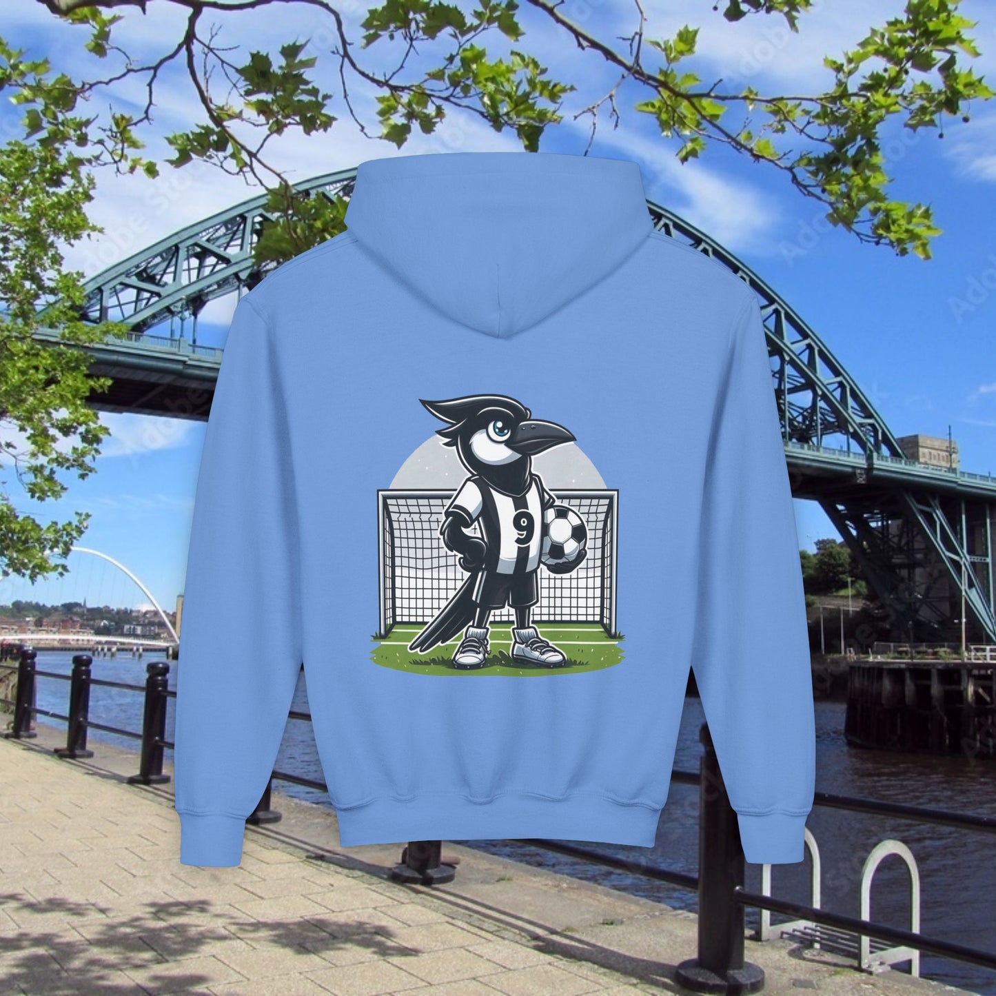 Newcastle United Little Mag #9 Youth Hoodie