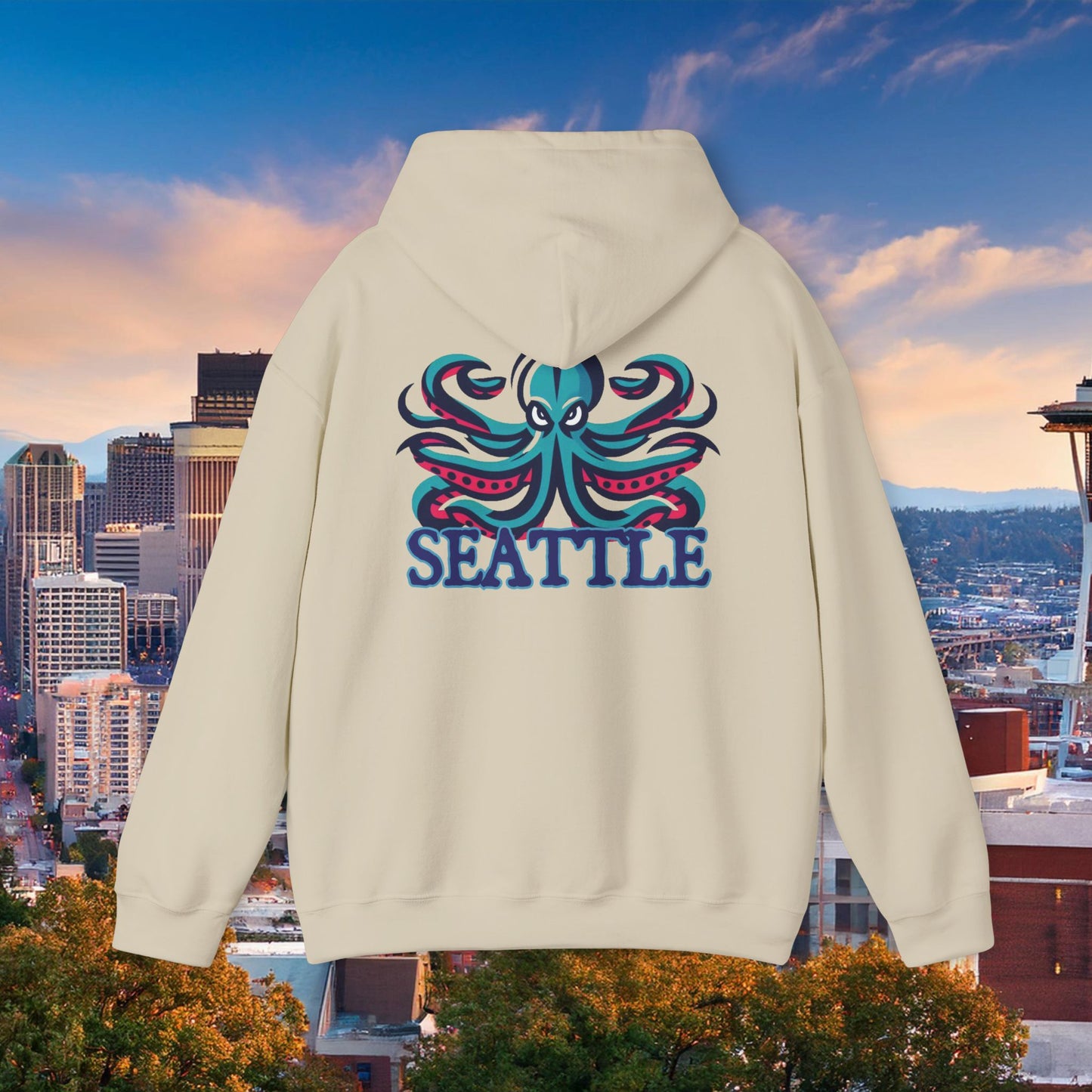 Seattle Hockey Logo Hoodie