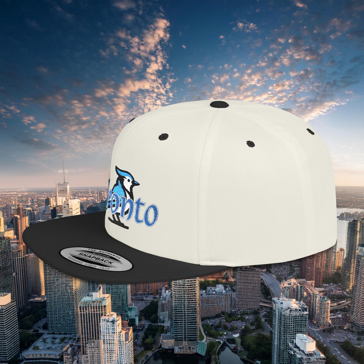 Toronto Jays Flat Bill Snapback