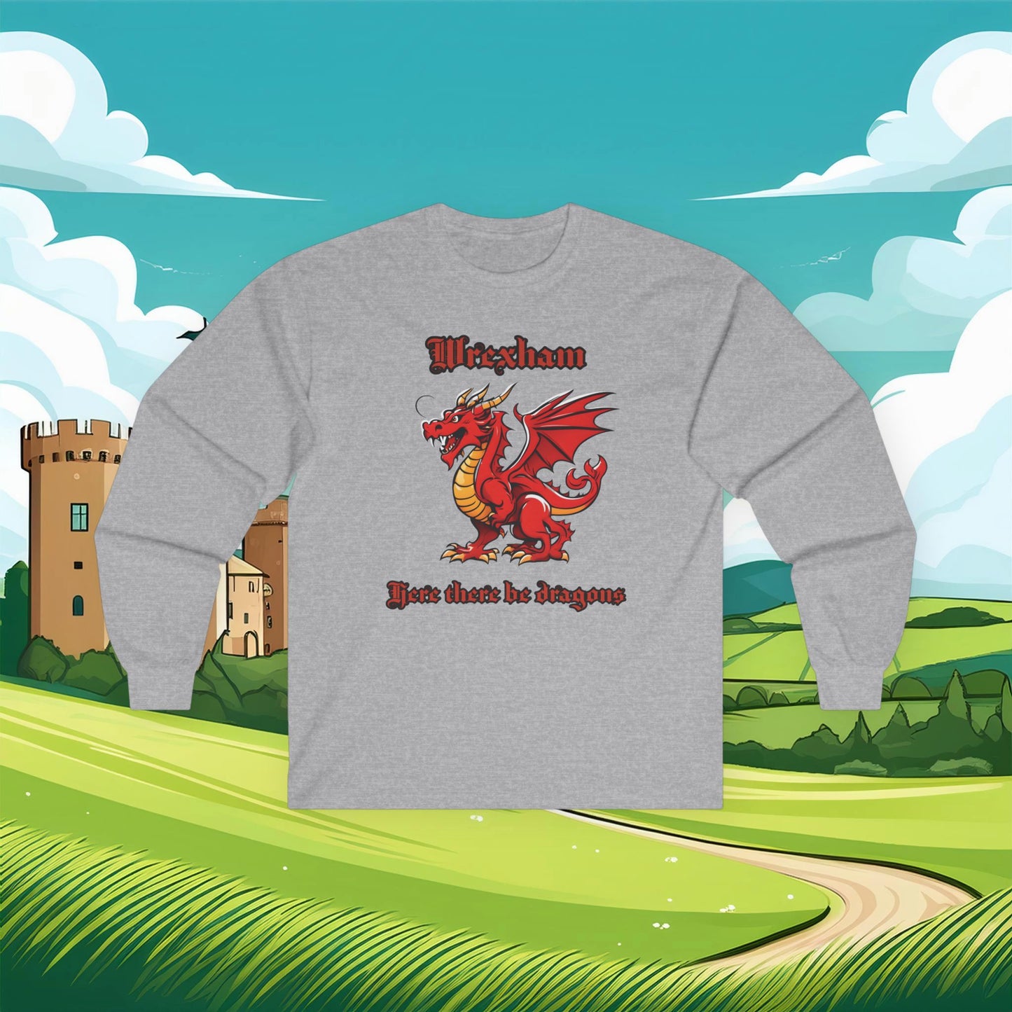 Wrexham Dragons Long Sleeve Tee
