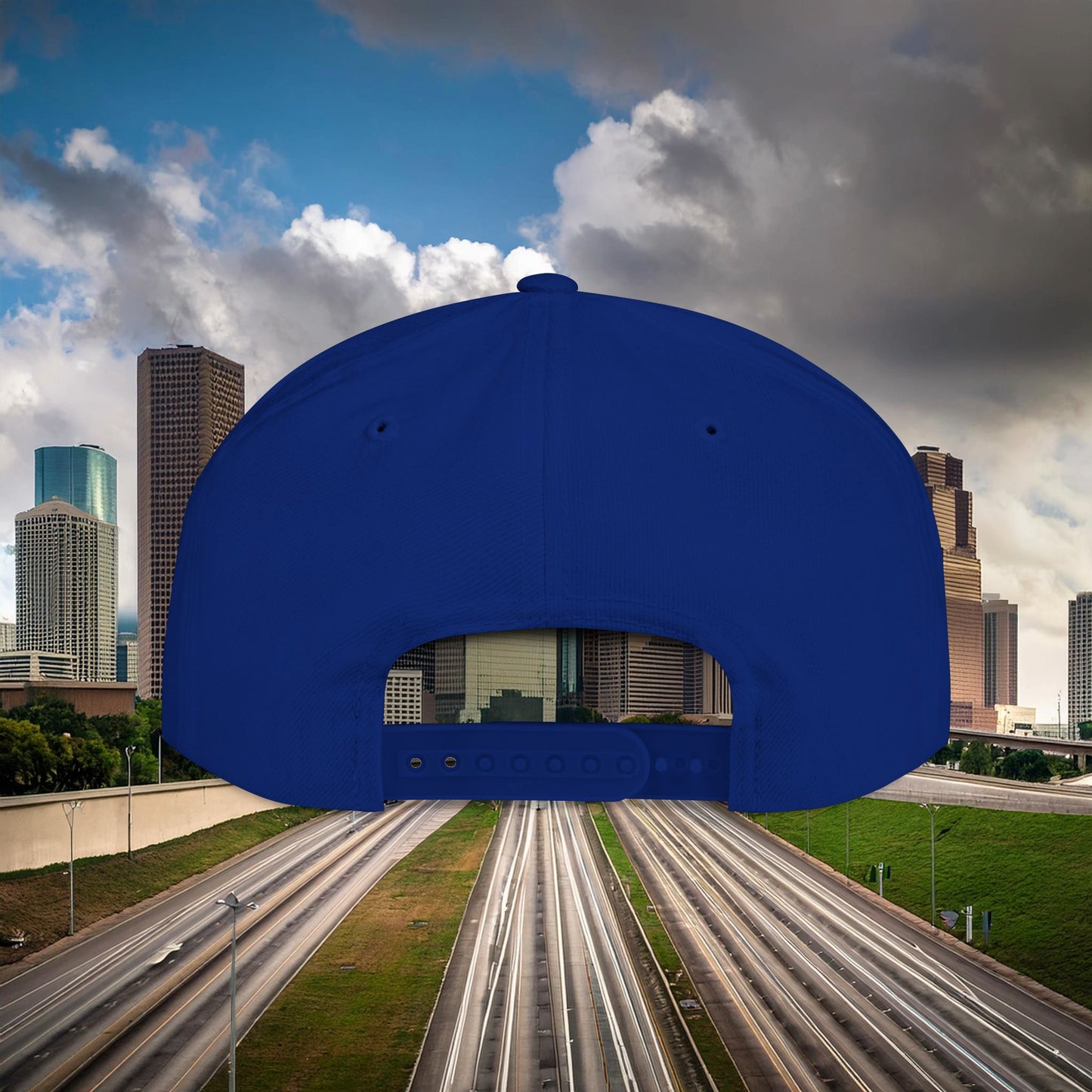 Houston Asteroid Flat Bill Snapback