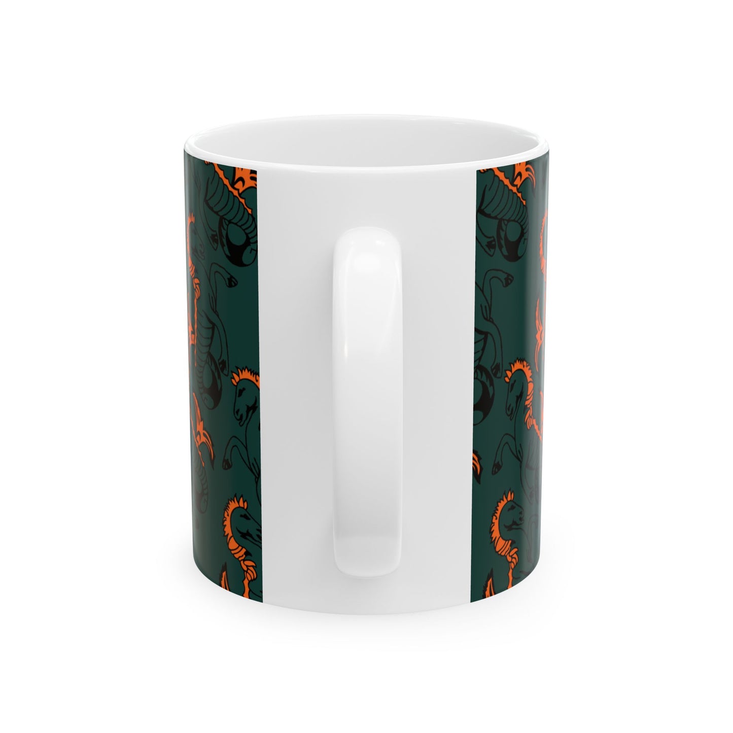 Newcastle Seahorse Ceramic Mugs (11oz/15oz)