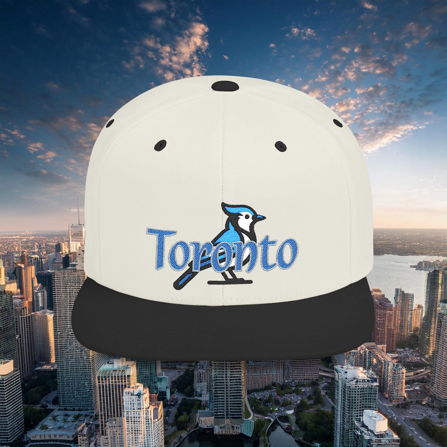 Toronto Jays Flat Bill Snapback
