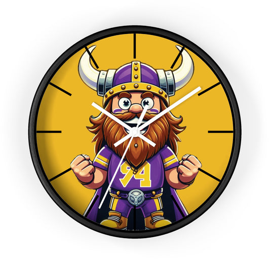 Minnesota Football Fan Wall Clock