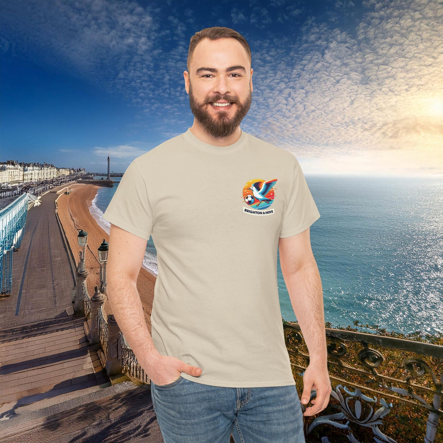 Brighton & Hove Albion Seagull Logo Tee