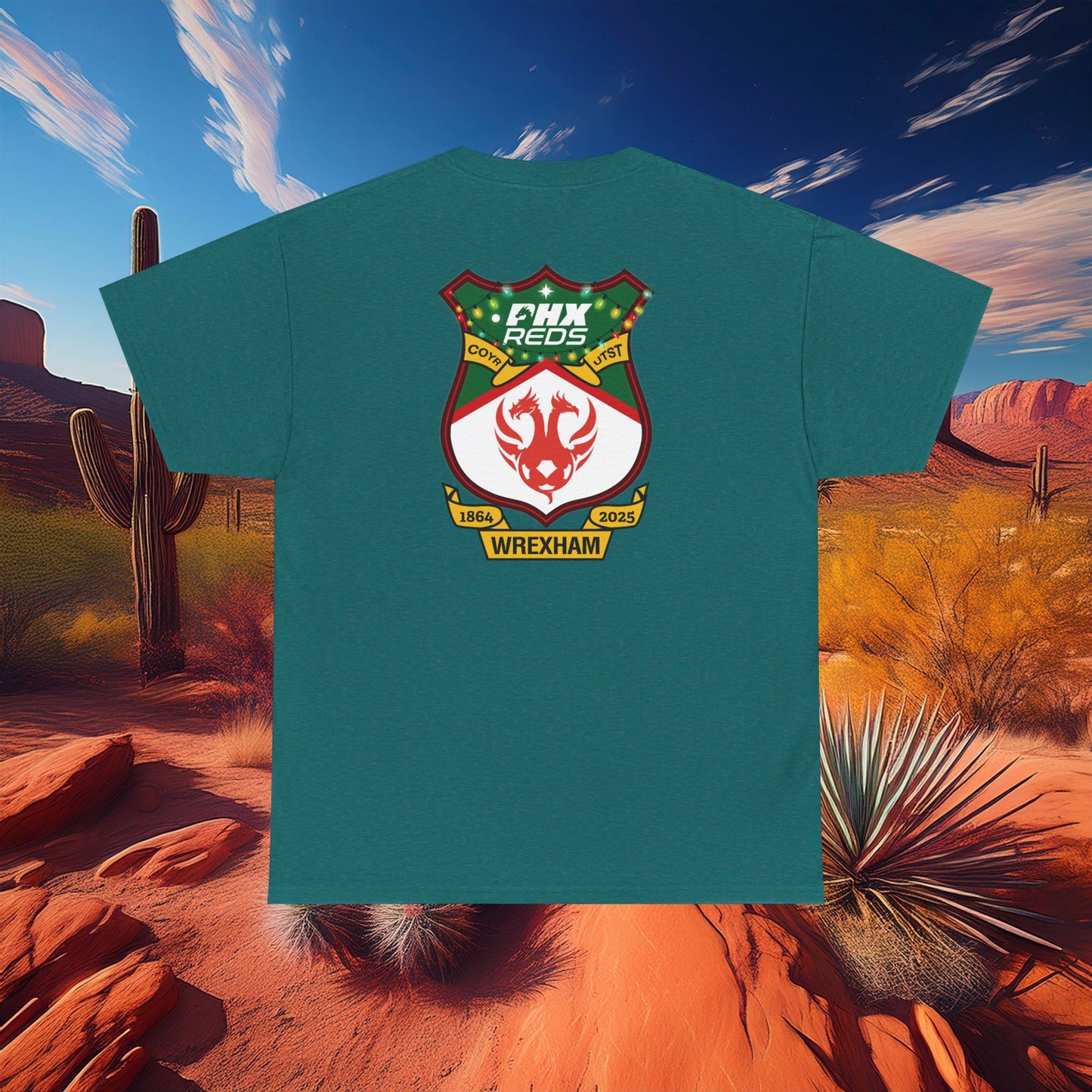 PHX Reds Christmas Crest Tee
