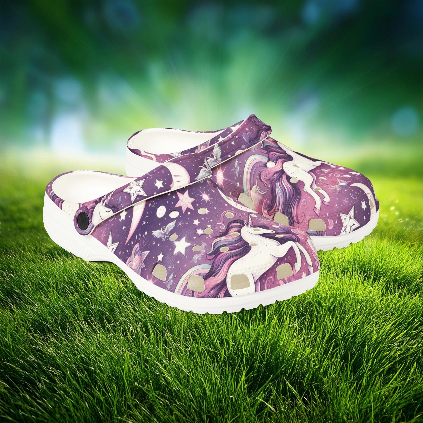 Unicorn Foam Clogs