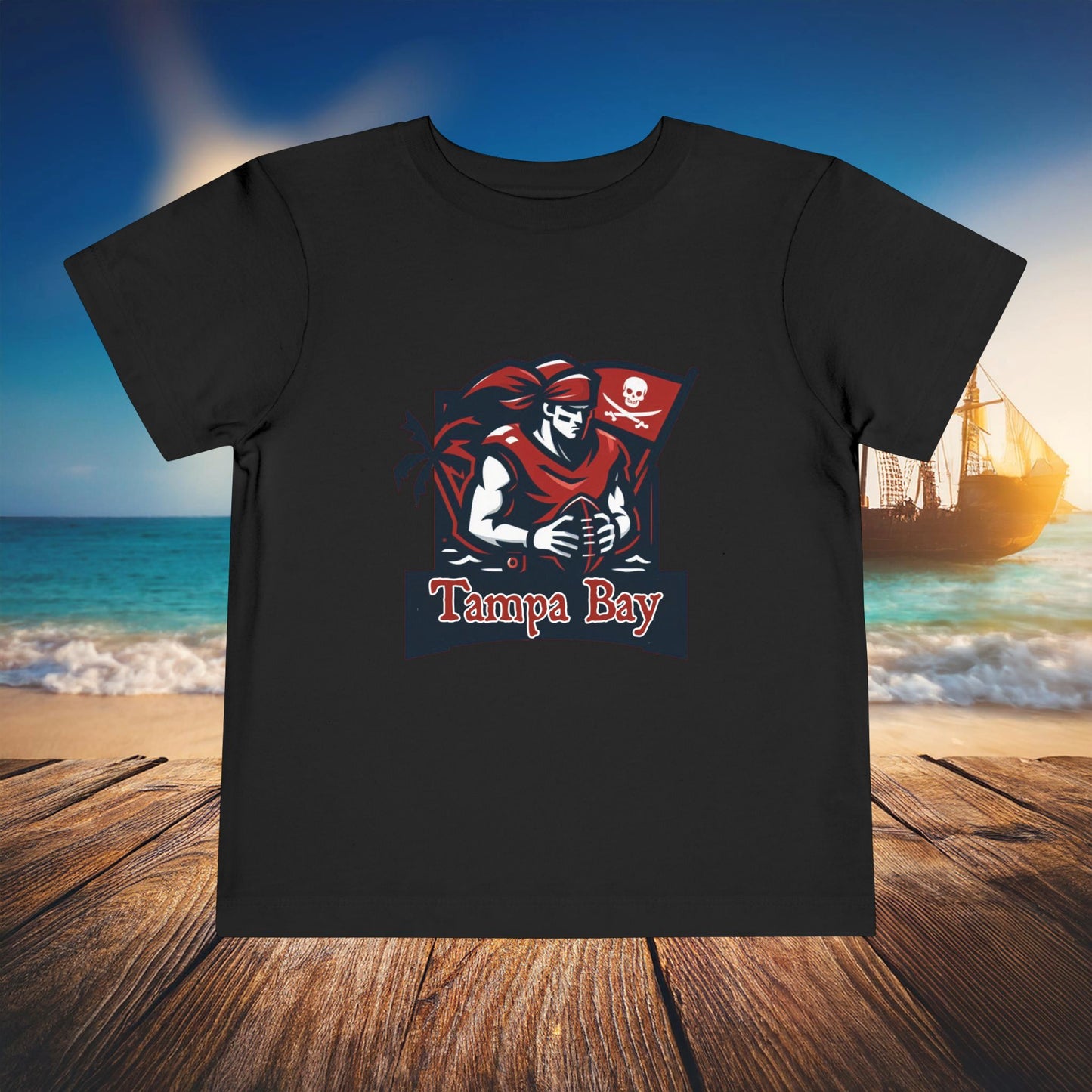 Tampa Bay Football Player Toddler Tee