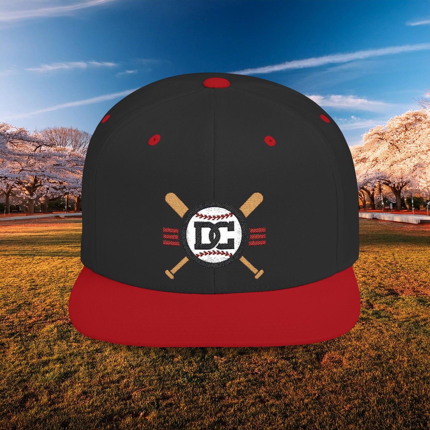 DC Baseball Flat Bill Snapback
