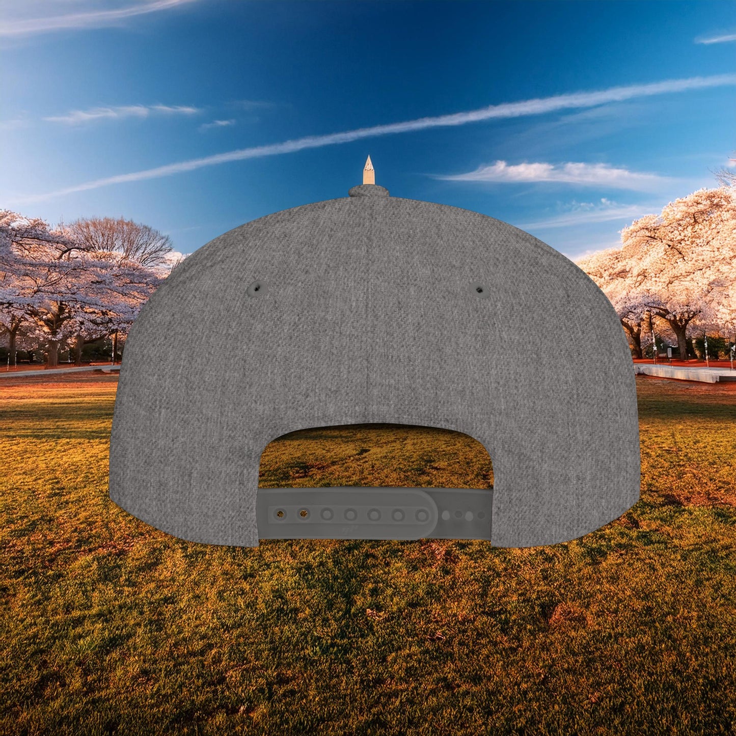 DC Flat Bill Snapback - Red