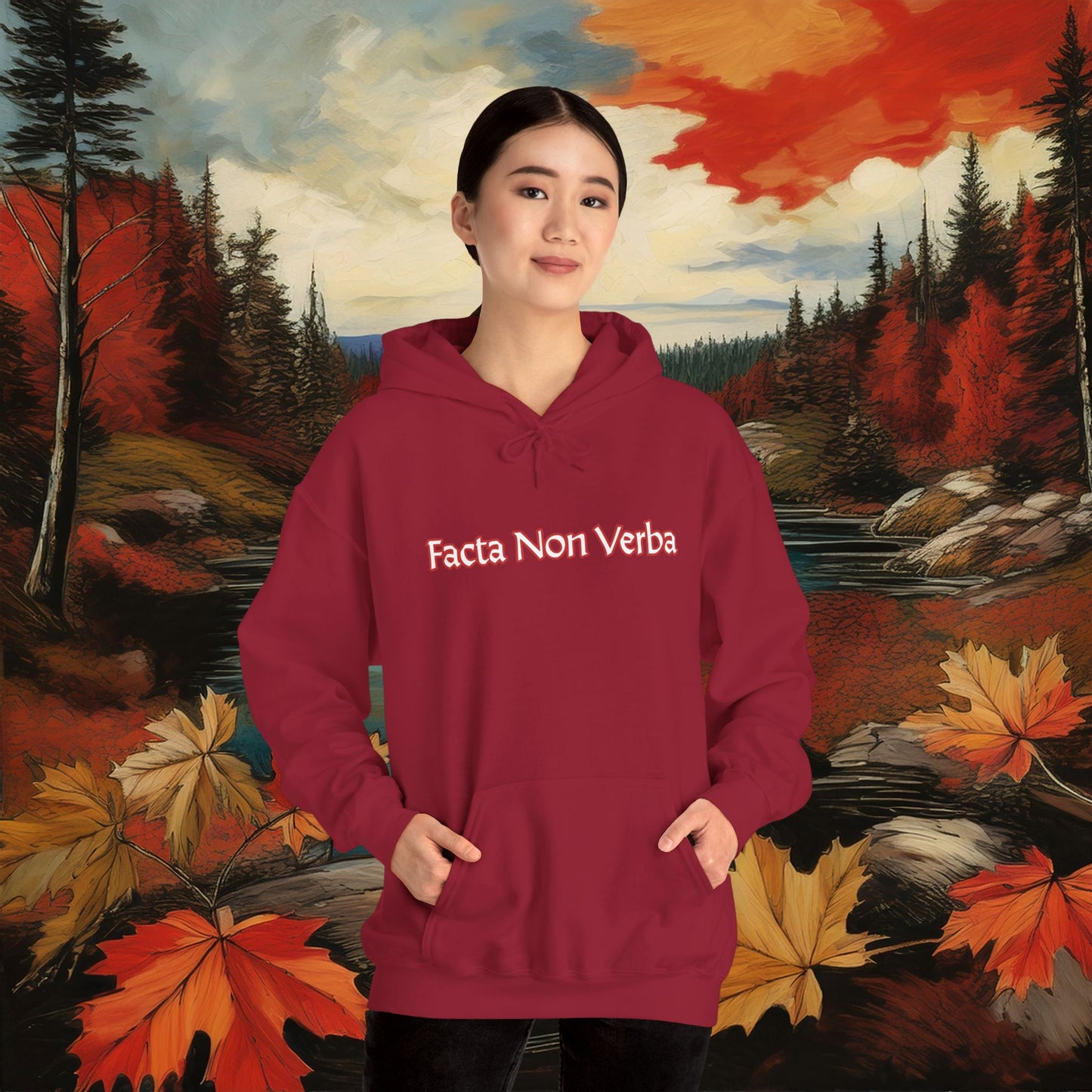 Canadian Moose "Facta Non Verba" Hoodie