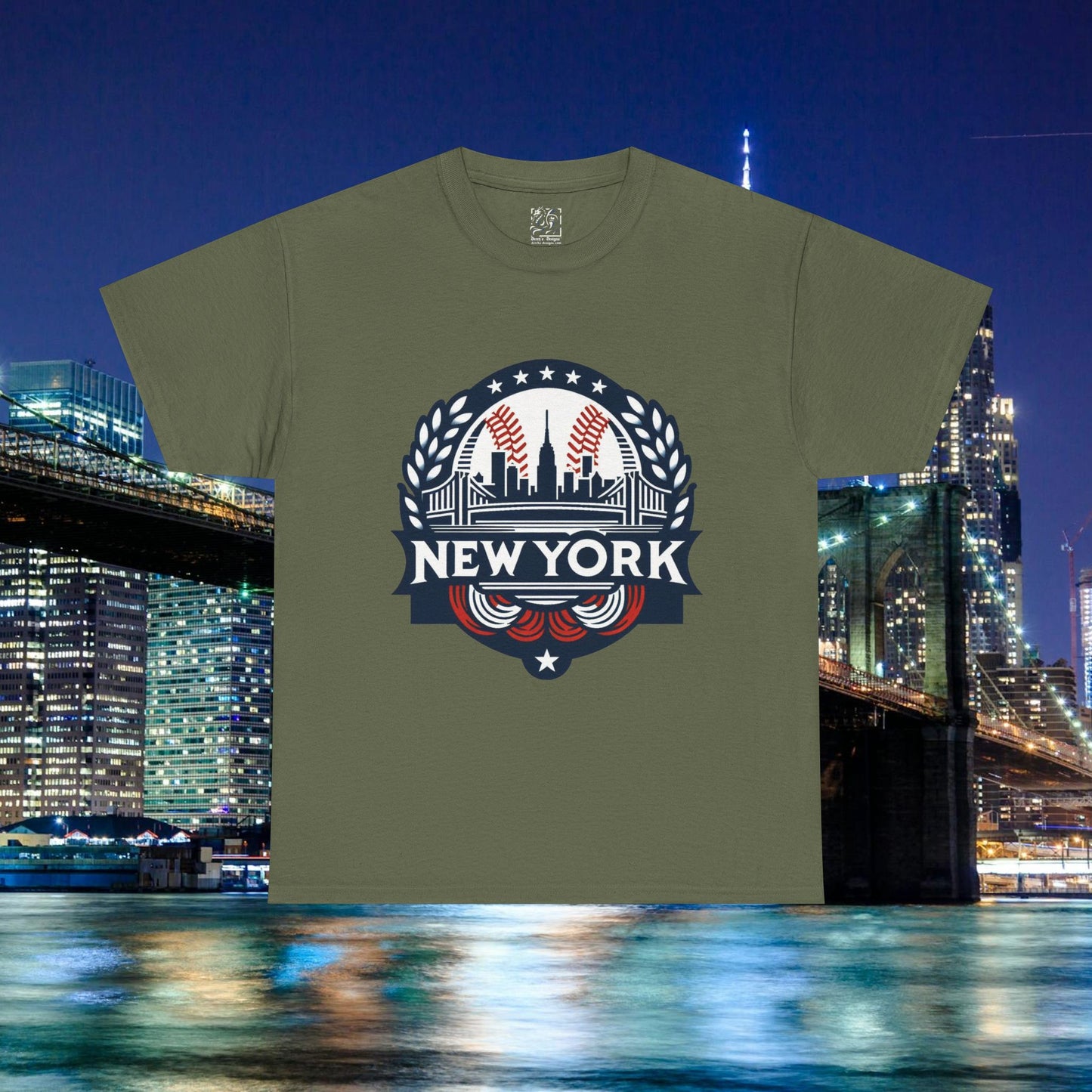 New York Bronx Baseball Tee