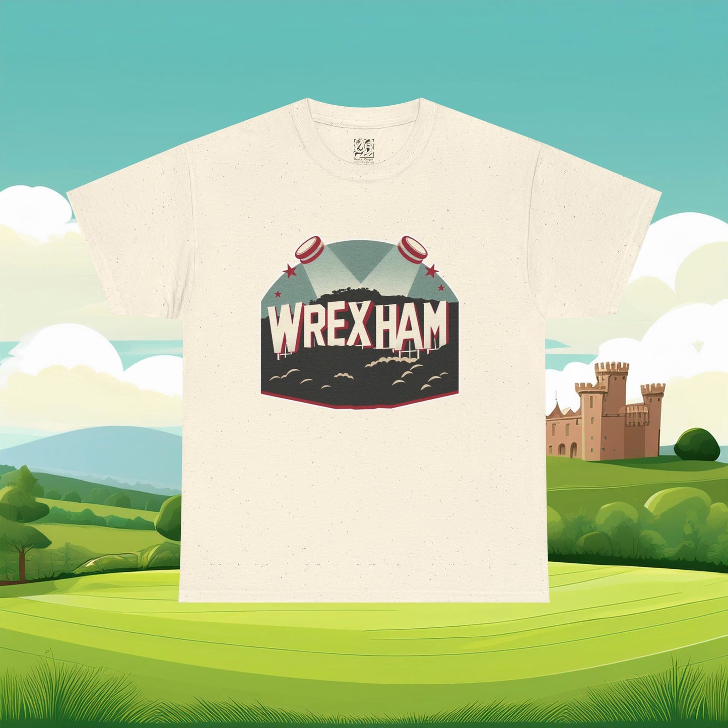 Wrexham Hollywood Sign Tee