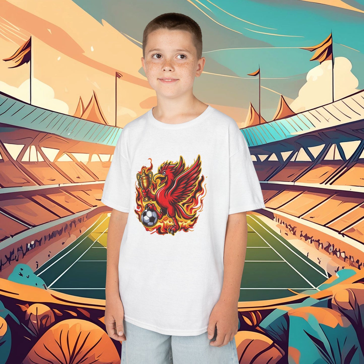Liverpool Flames Kids Tee