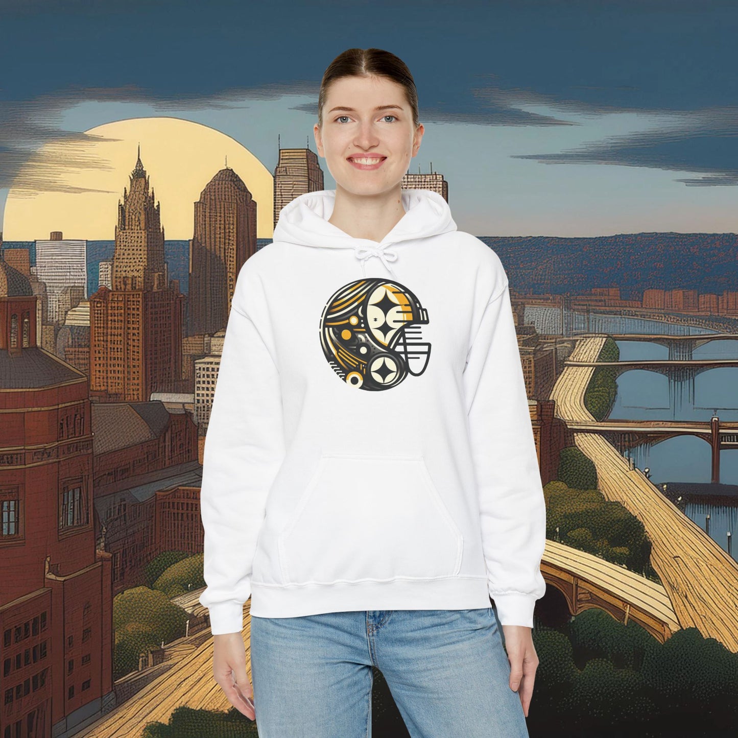 Pittsburgh Football Crest Hoodie