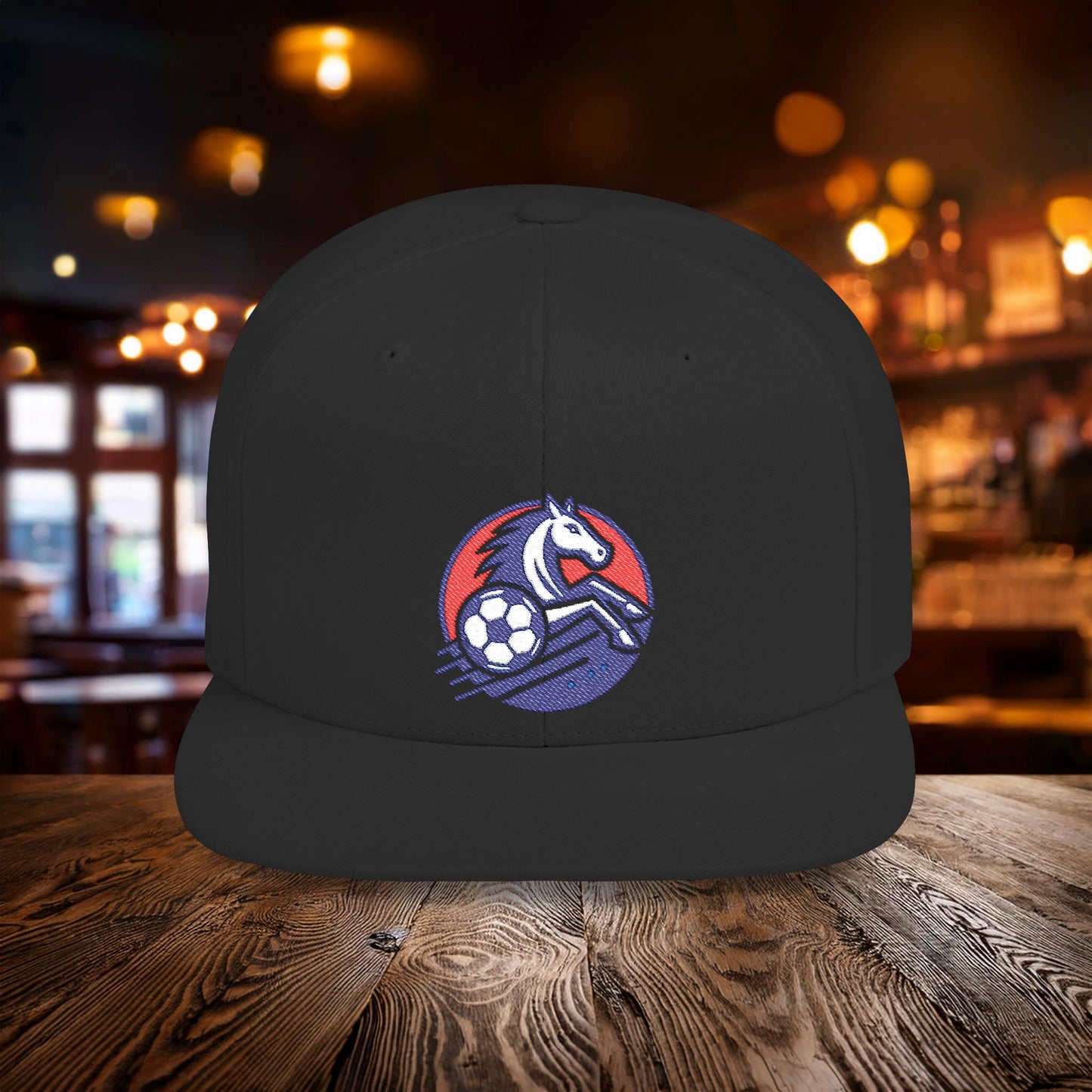 Ipswich Horse Flat Bill Snapback