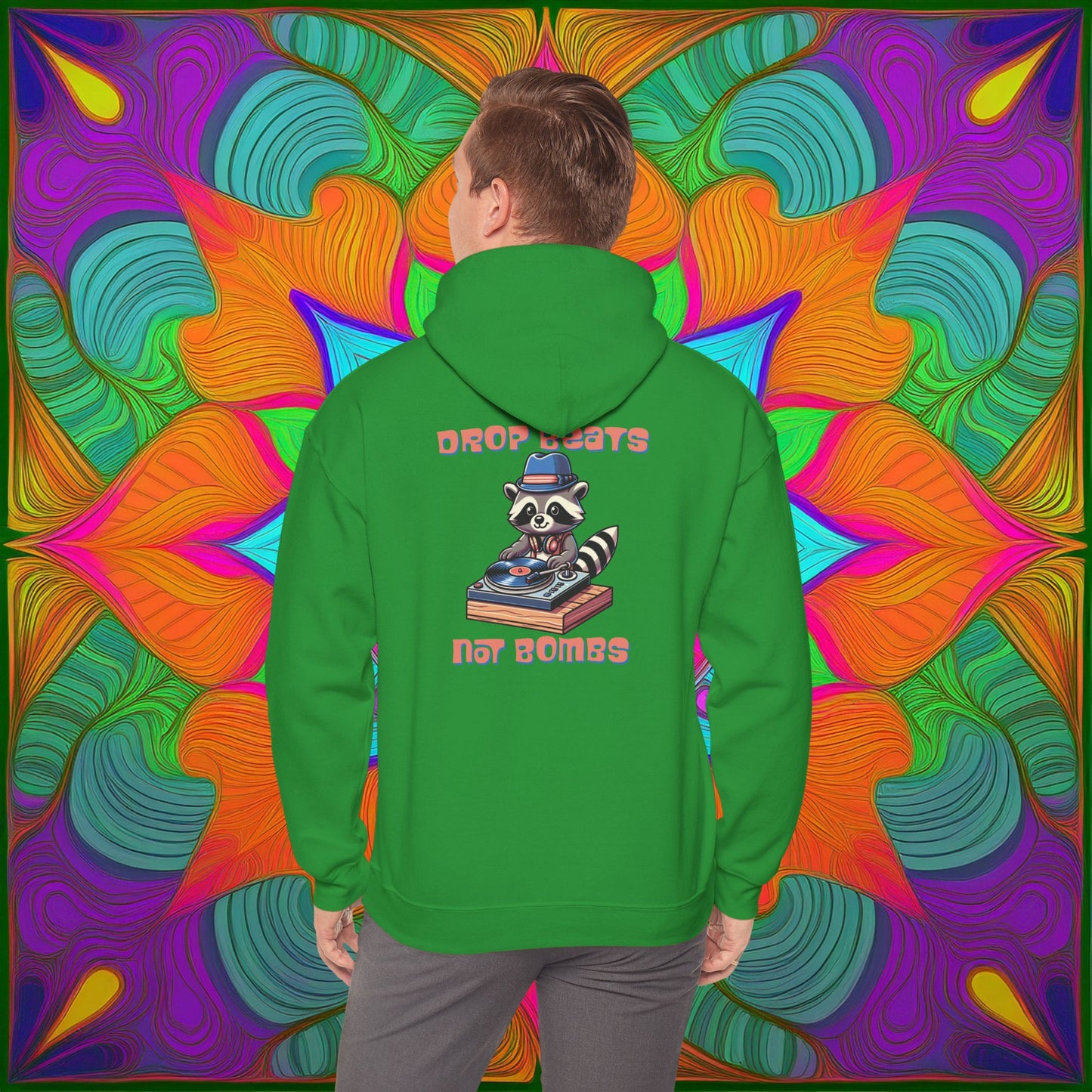 "Beats Not Bombs" Peace Hoodie