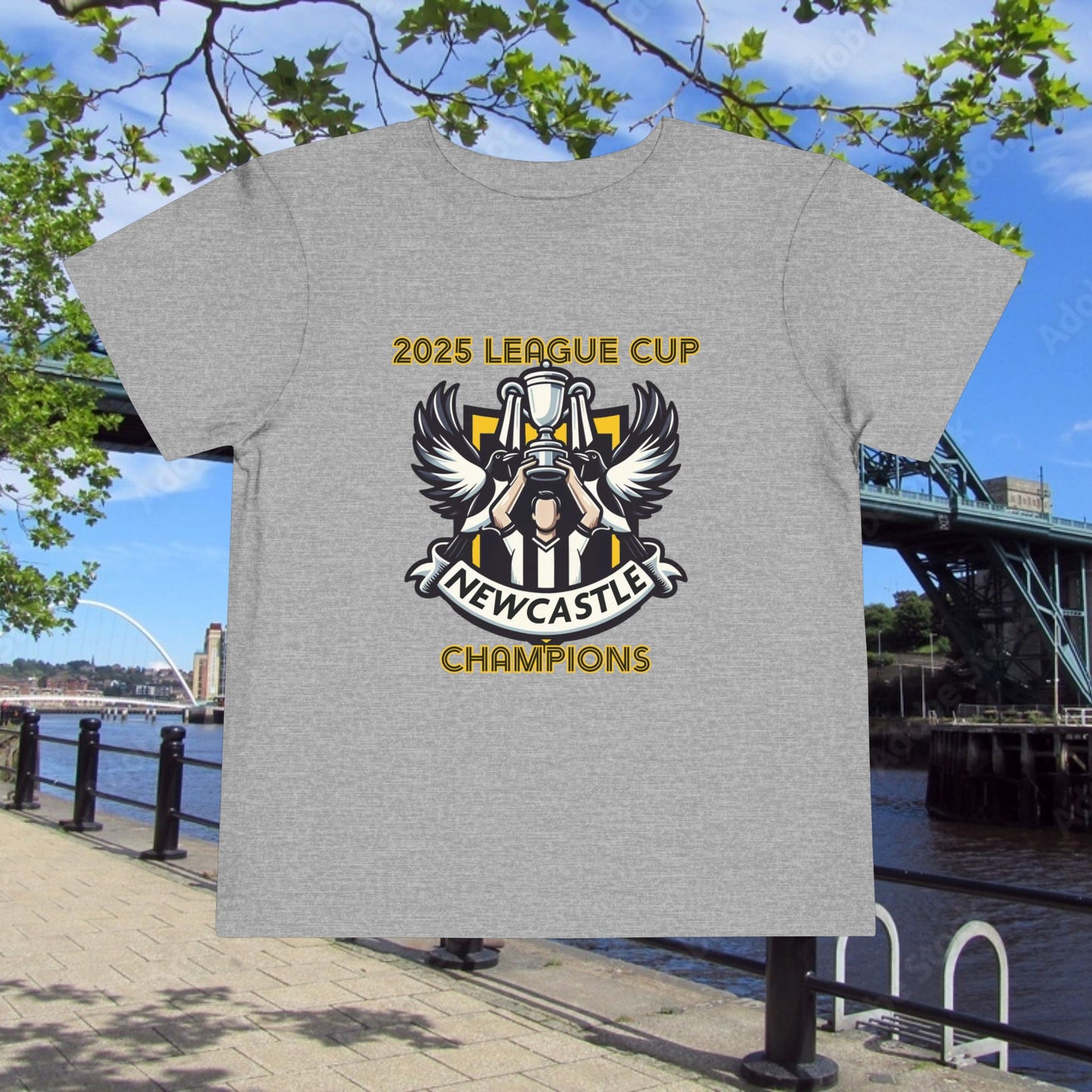Newcastle Cup Champions Crest Toddler Tee