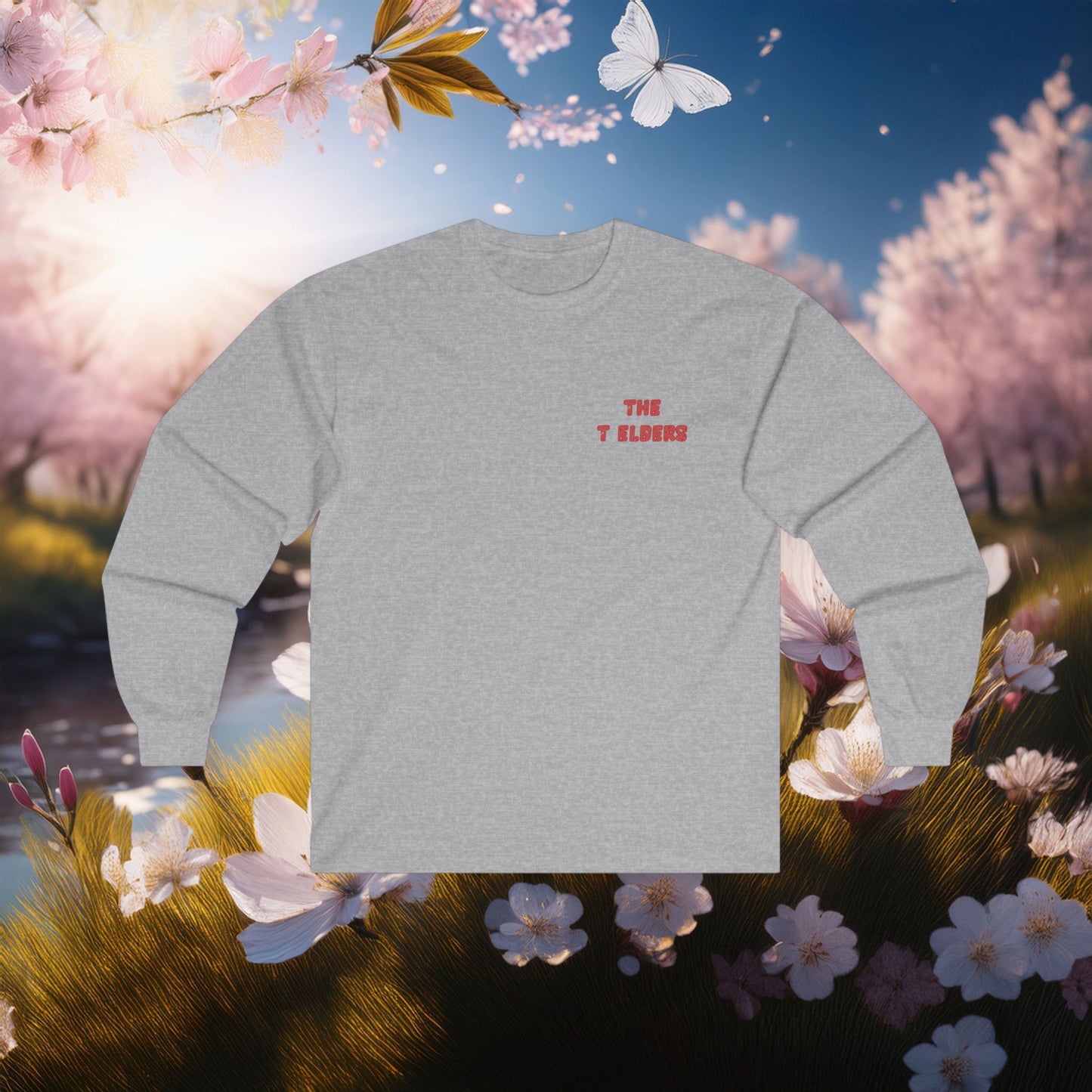 The T Elders Butterfly Unisex Long Sleeve Tee