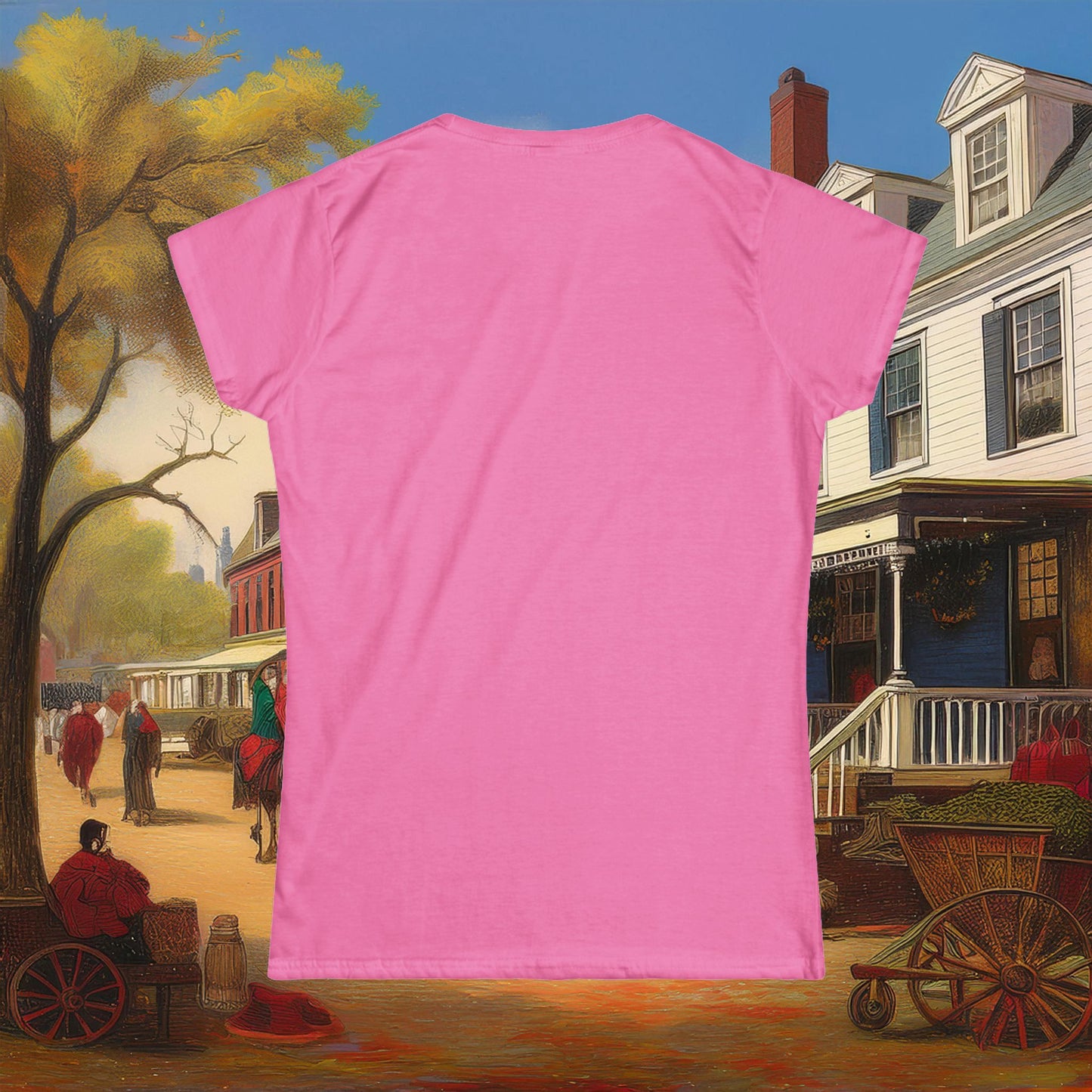 Revolutionary Red Dragons Crest Women's Softstyle Tee