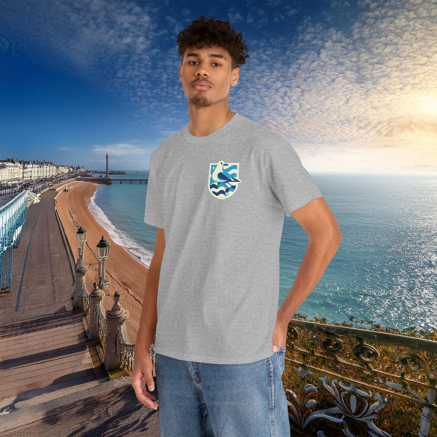 Brighton & Hove Albion Gull Crest Tee
