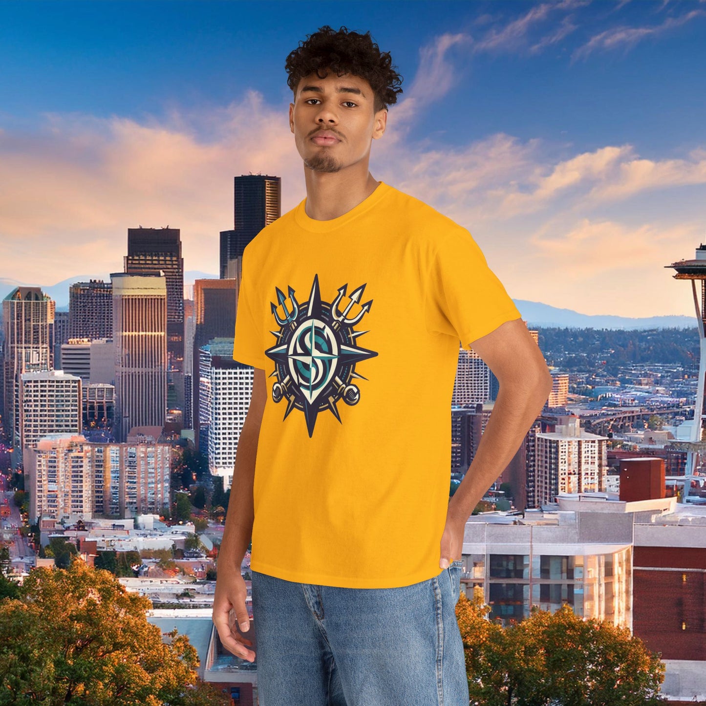 Seattle Baseball Crest Tee