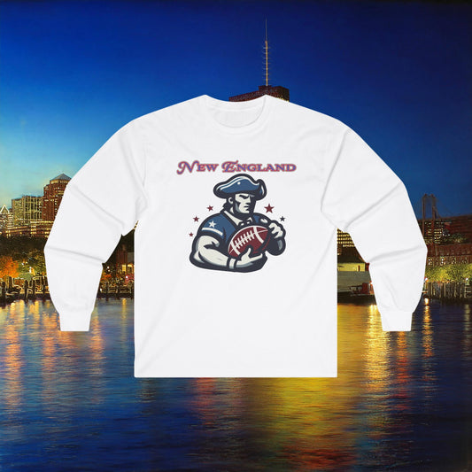 New England Football Long Sleeve Tee