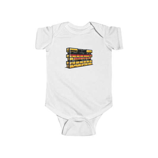 Dortmund Bundesflagge Wall Infant Bodysuit
