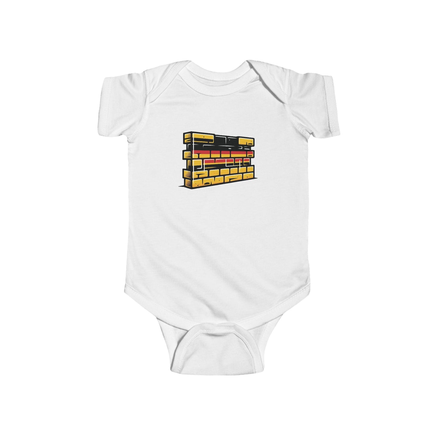 Dortmund Bundesflagge Wall Infant Bodysuit
