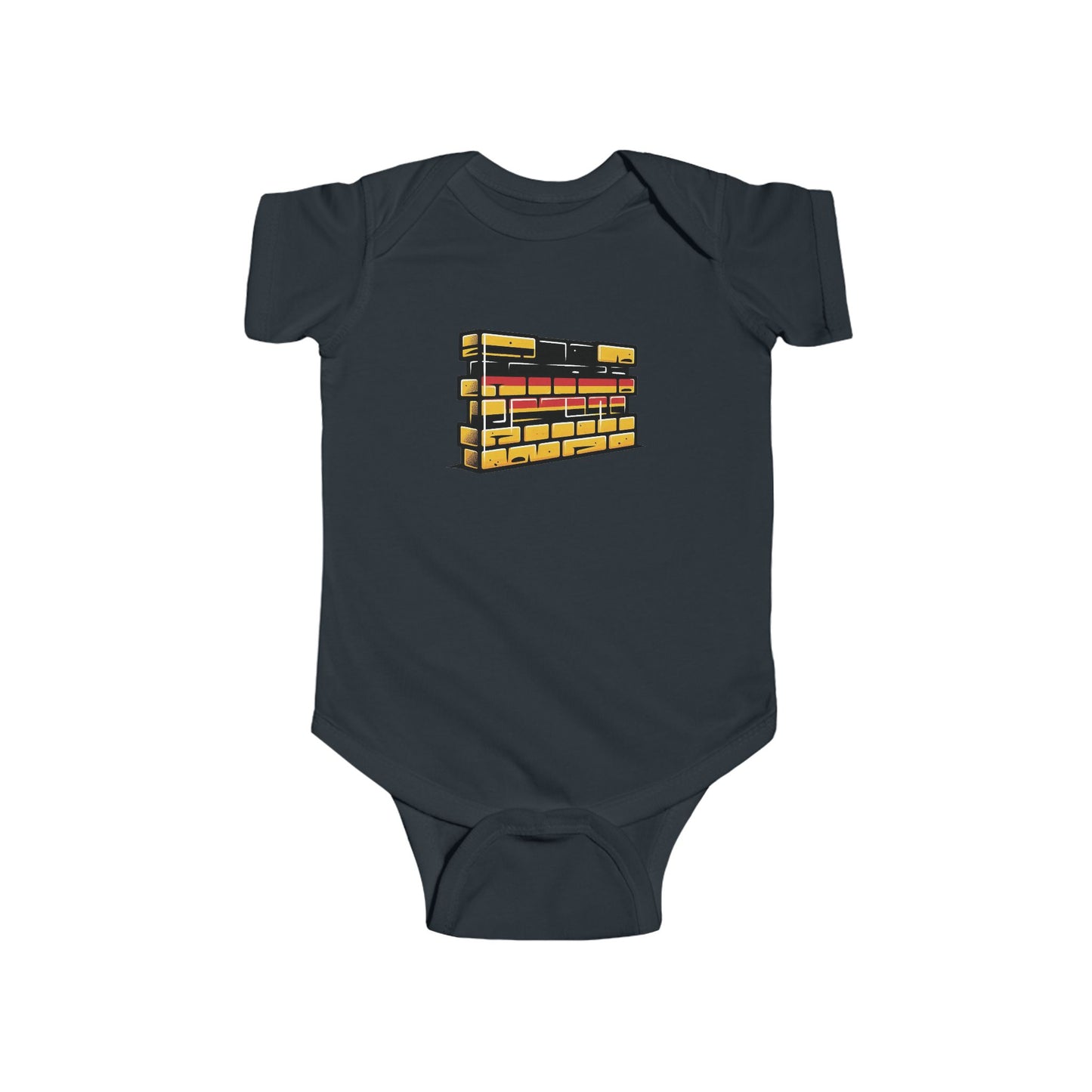 Dortmund Bundesflagge Wall Infant Bodysuit