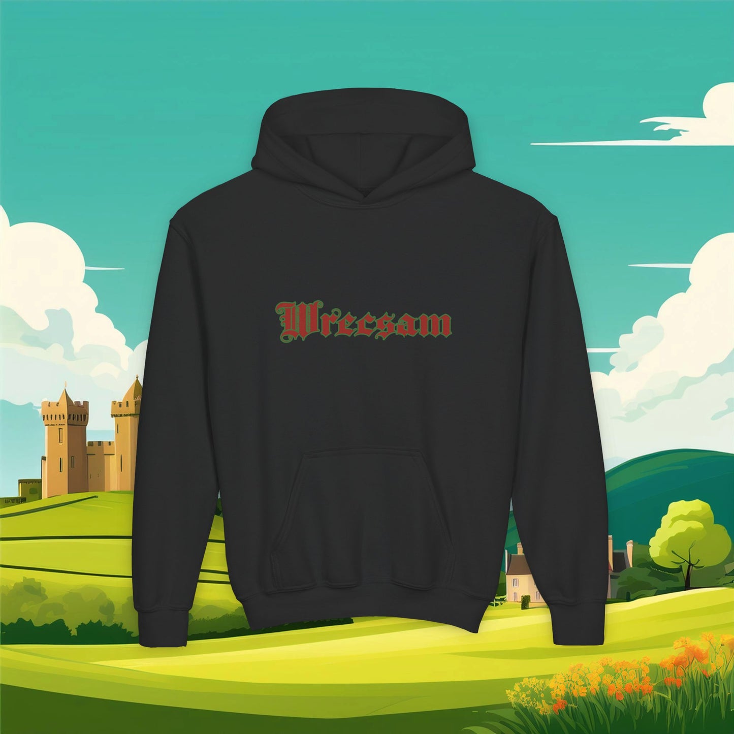 Wrecsam Mini Red Dragon Youth Hoodie