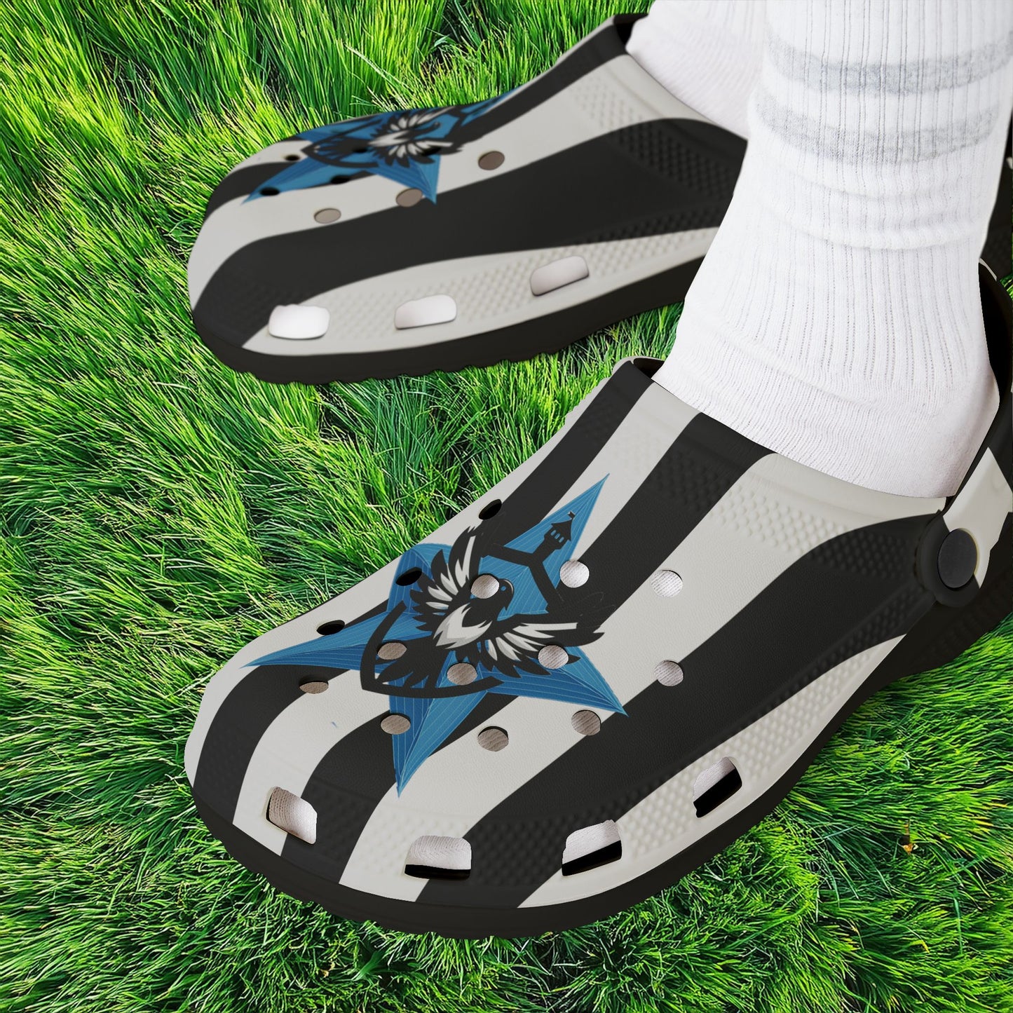Newcastle United Blue Star Foam Clogs