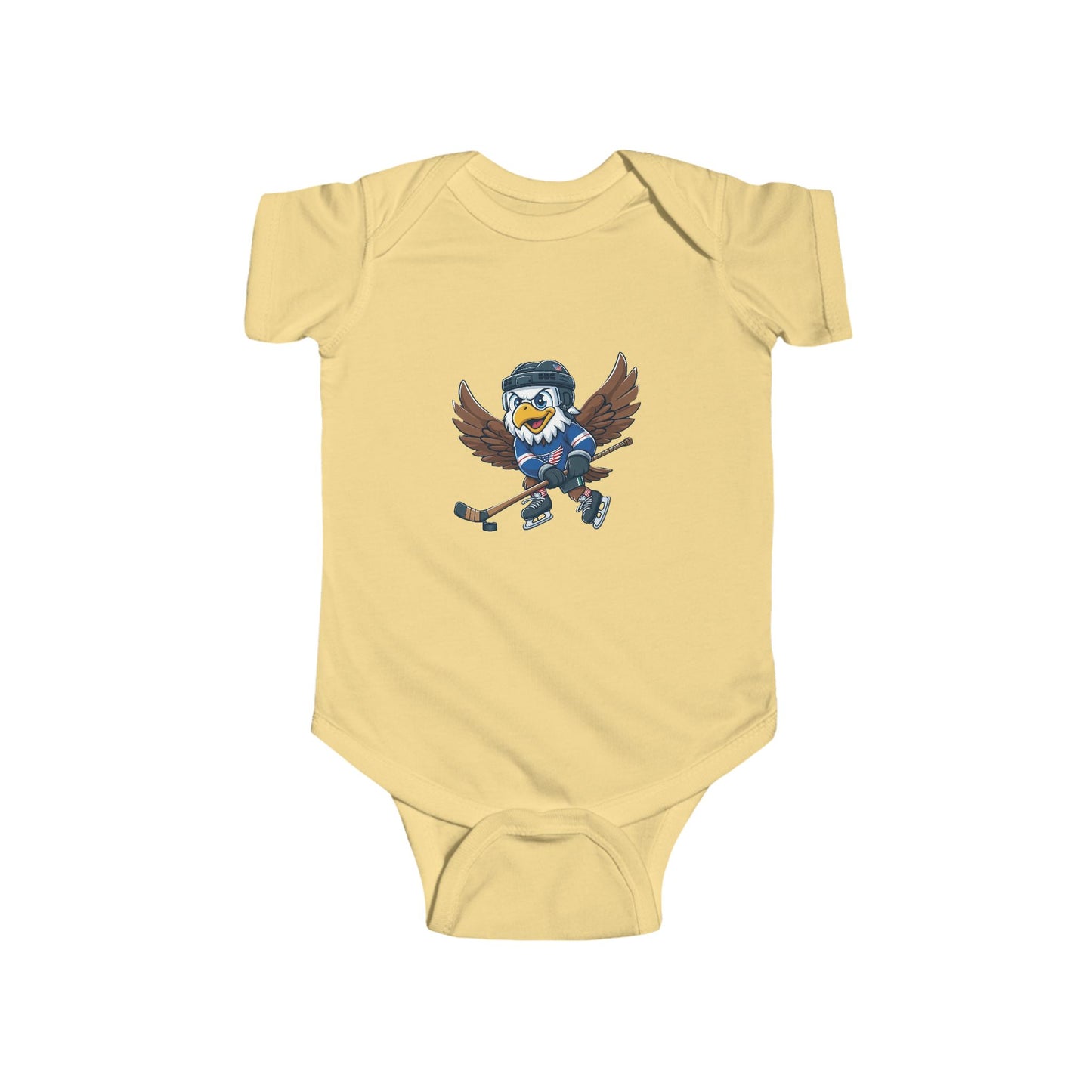 Washington Hockey Little Caps Infant Bodysuit