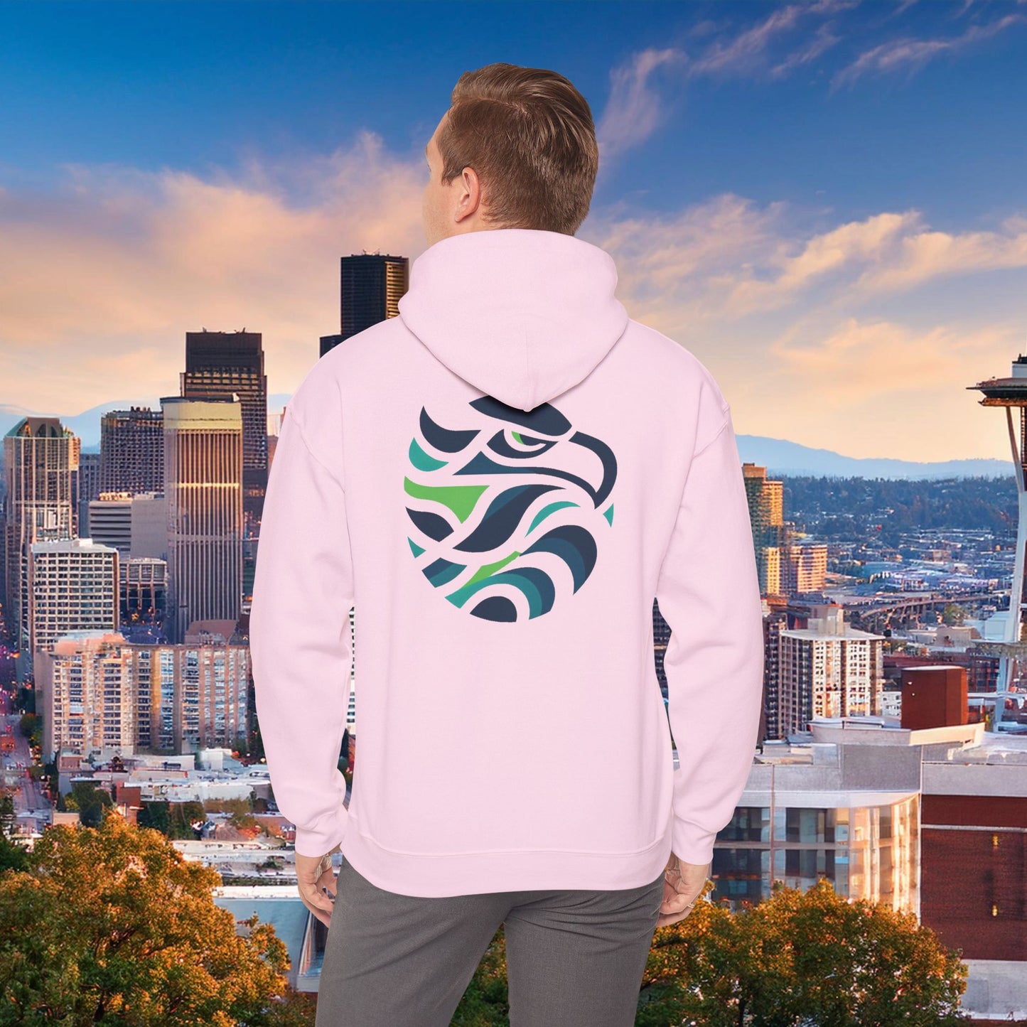 Seattle Football Logo Hoodie