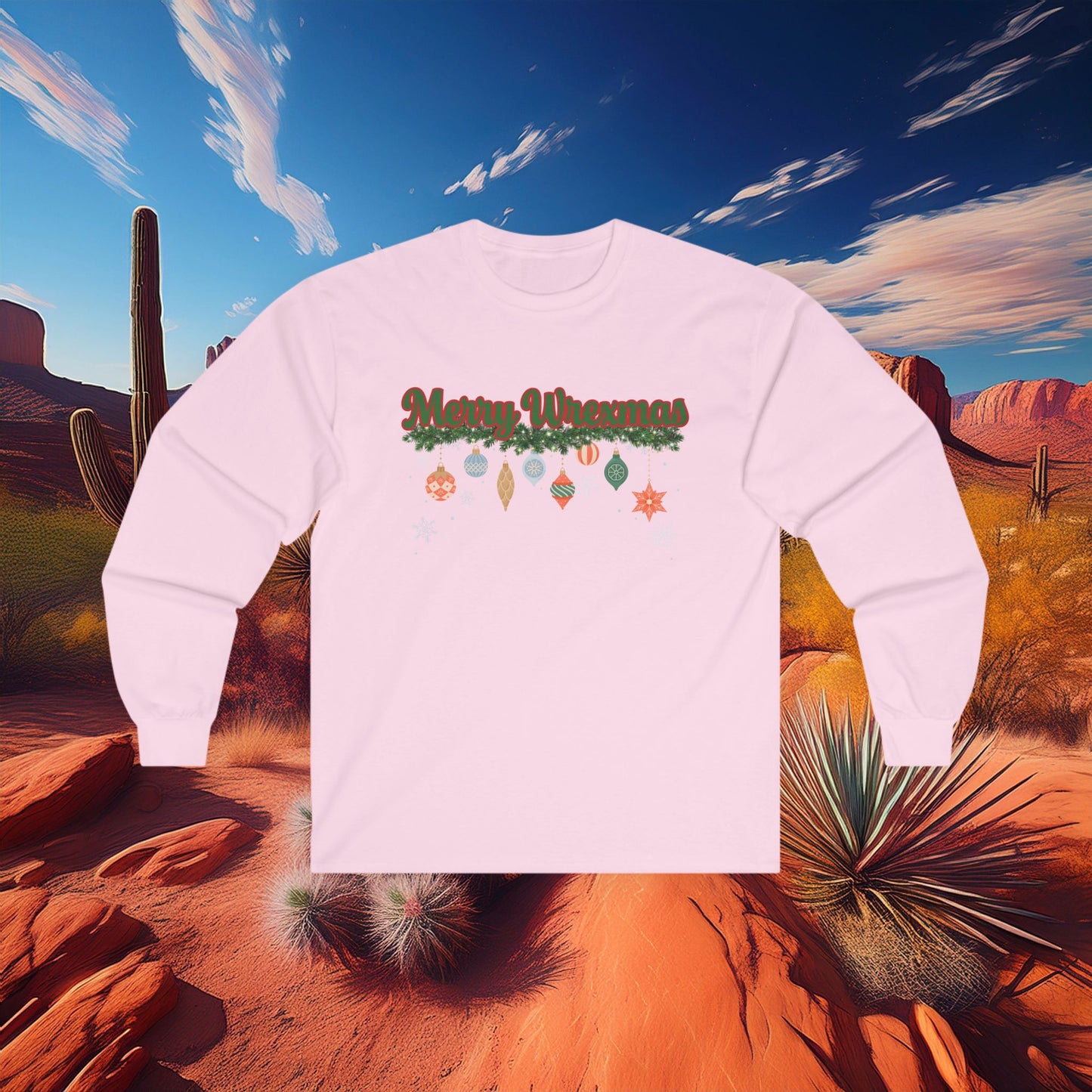 PHX Reds "Merry Wrexmas" Long Sleeve Tee