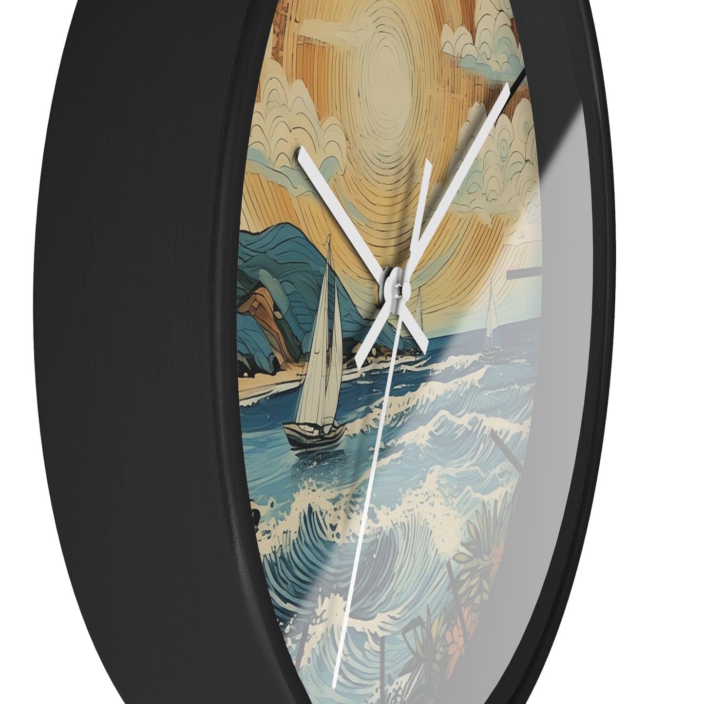 Sailing Weather Wall Clock